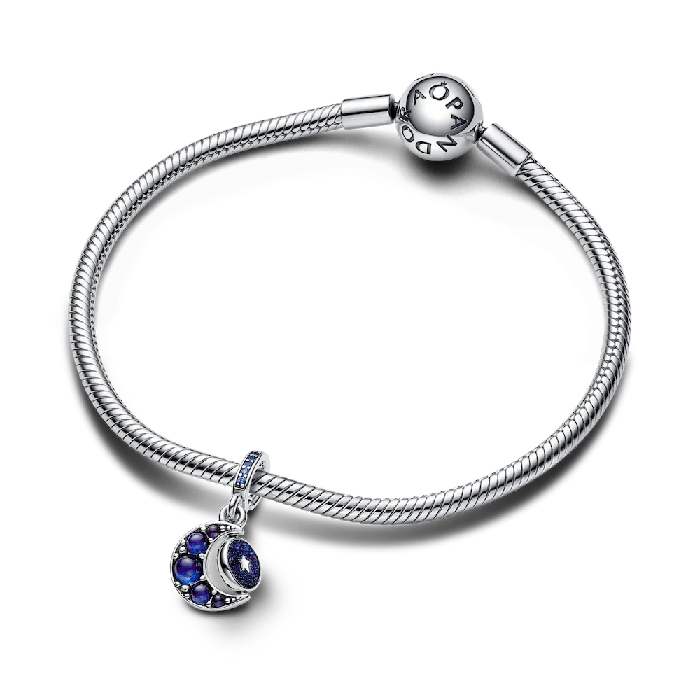 Sparkling Moon Spinning Dangle Charm - Image 5