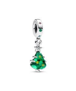 Sparkling Christmas Tree Dangle Charm