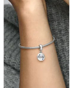 Alternative view of Family Love Double Dangle Charm