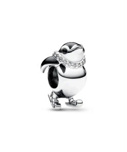 Skiing Penguin Charm