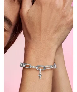 Alternative view of Pandora ME Sparkling Cross Mini Dangle Charm