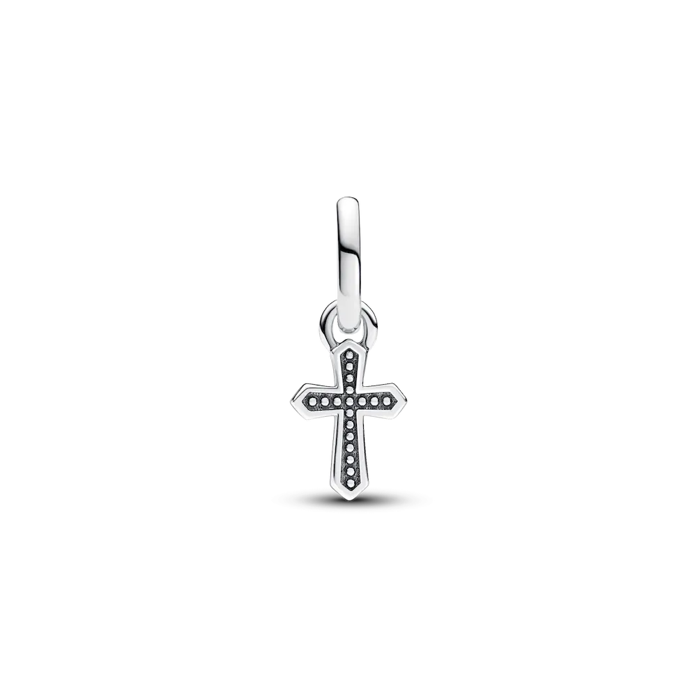 Mini Cross Charm Necklace Set - Image 6