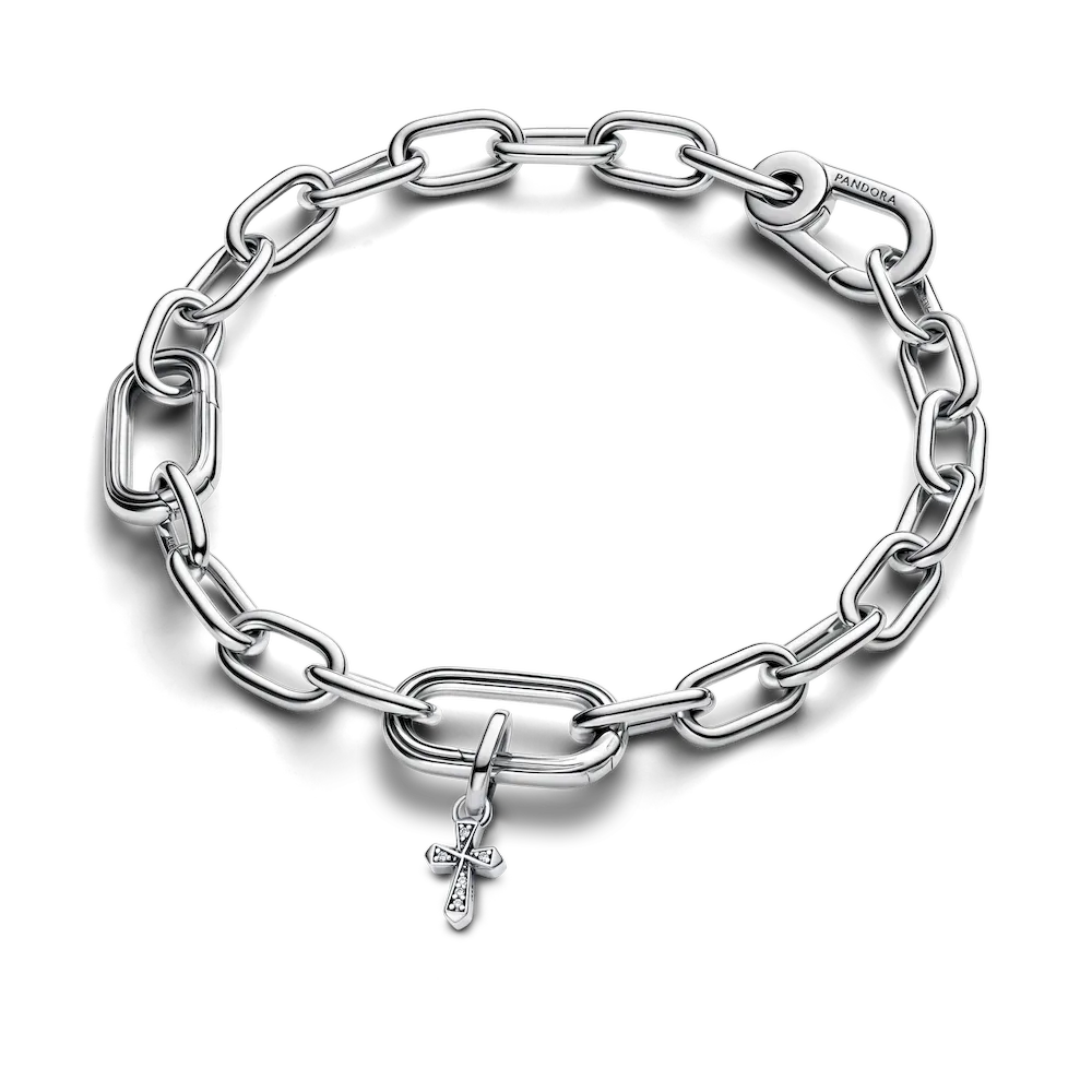 Mini Cross Charm Necklace Set - Image 7