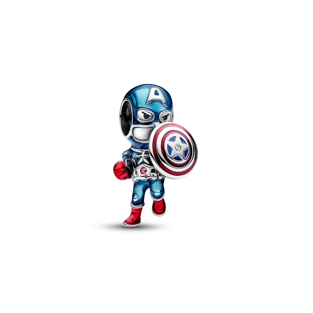 Marvel The Avengers Captain America Charm