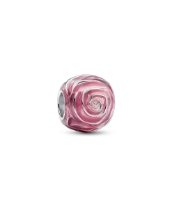 Pink Rose in Bloom Charm