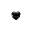 Black Heart Charm