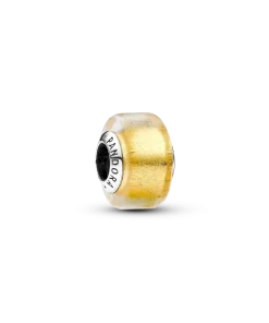 Golden Mini Murano Glass Charm