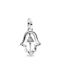 Hamsa Hand Medallion Charm