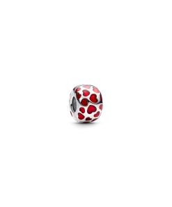 Hearts Round Clip Charm