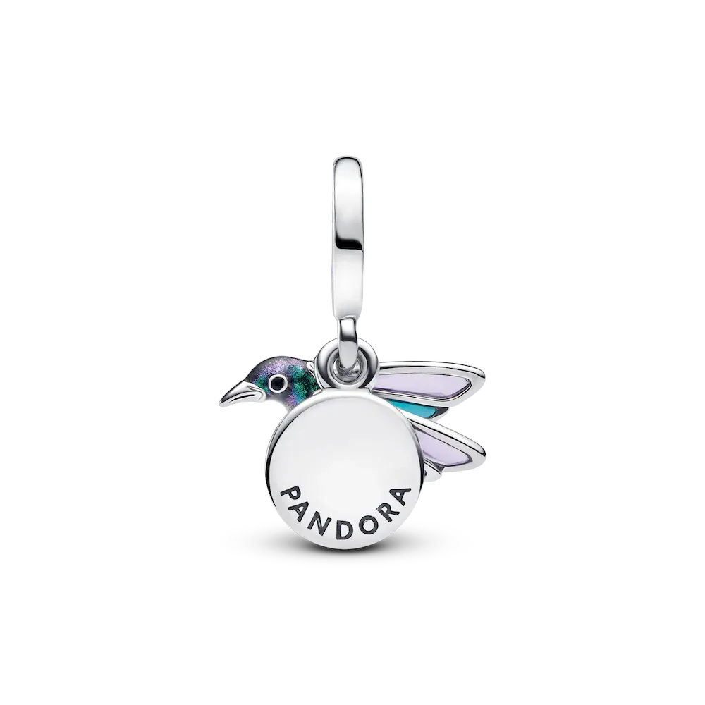 Hummingbird Double Dangle Charm - Image 4