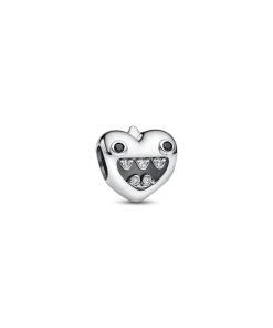 Mom's Little Monsters Heart Charm