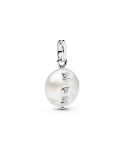 Alternative view of Silver Pearlescent Charm Trio