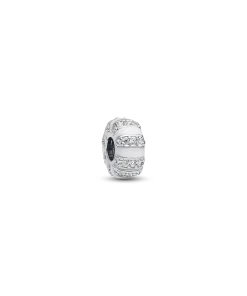 Silver Pearlescent Charm Trio