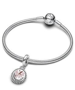 Alternative view of Washington D.C. Cherry Blossom Dangle Charm