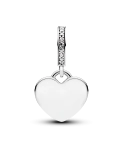 Alternative view of Engravable Baking Tools Heart Dangle Charm