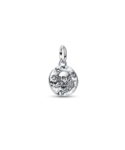 Skull Medallion Charm