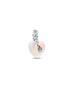 Shooting Star & Heart Dangle Charm