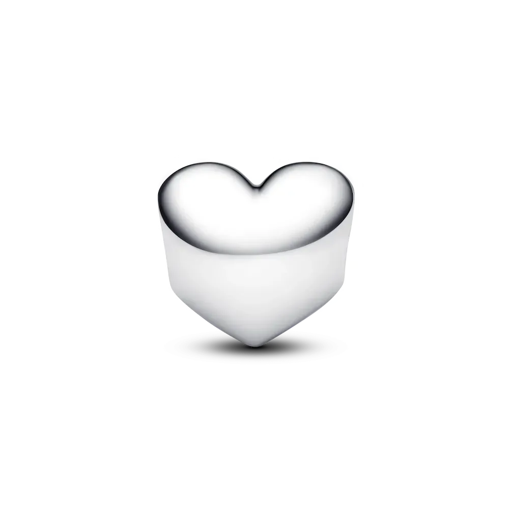 Engravable Red Stone Heart Charm - Image 7