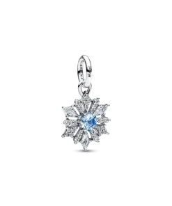 Disney Frozen Queen Elsa Snowflake Dangle Charm