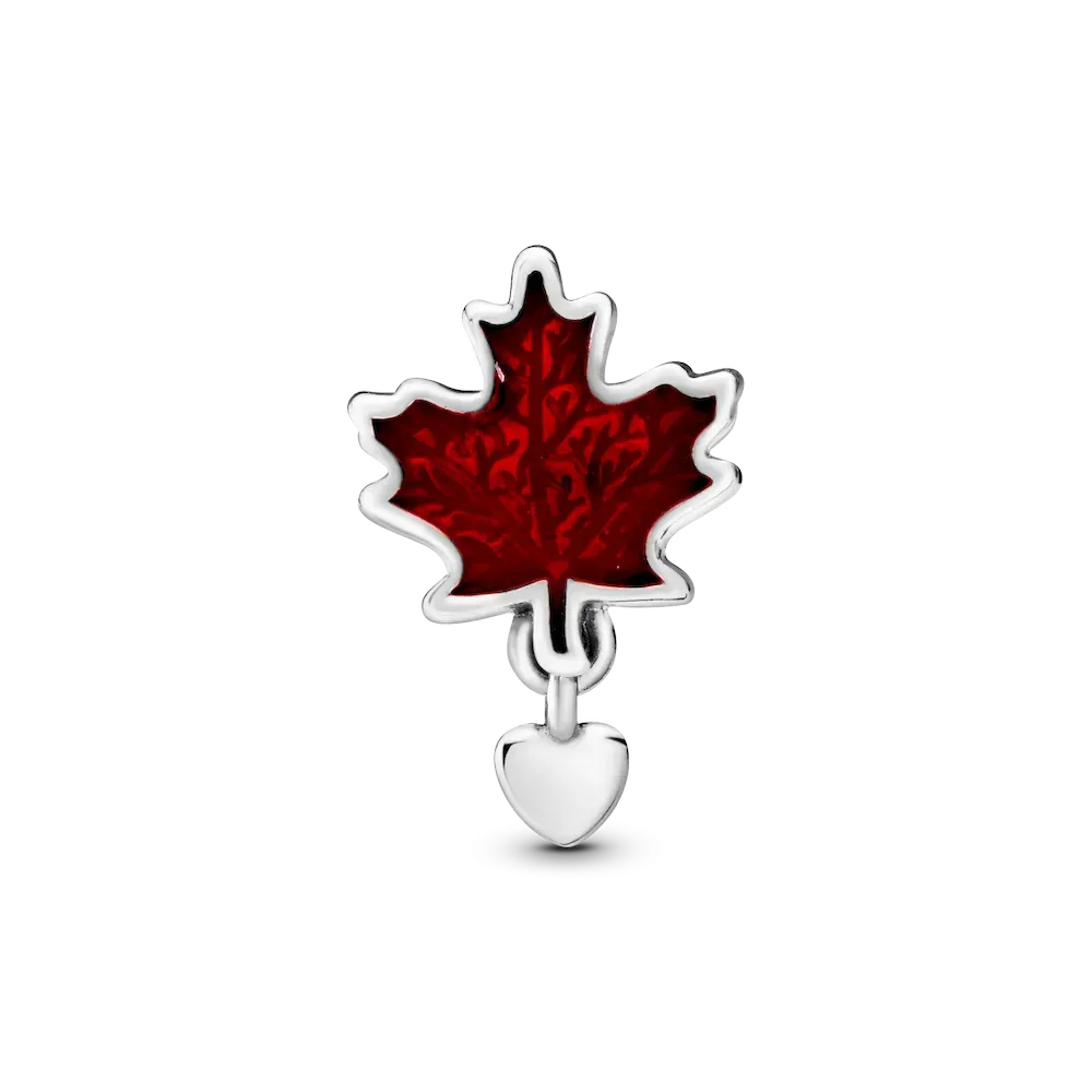 Canada Red Maple Leaf Charm - Image 4