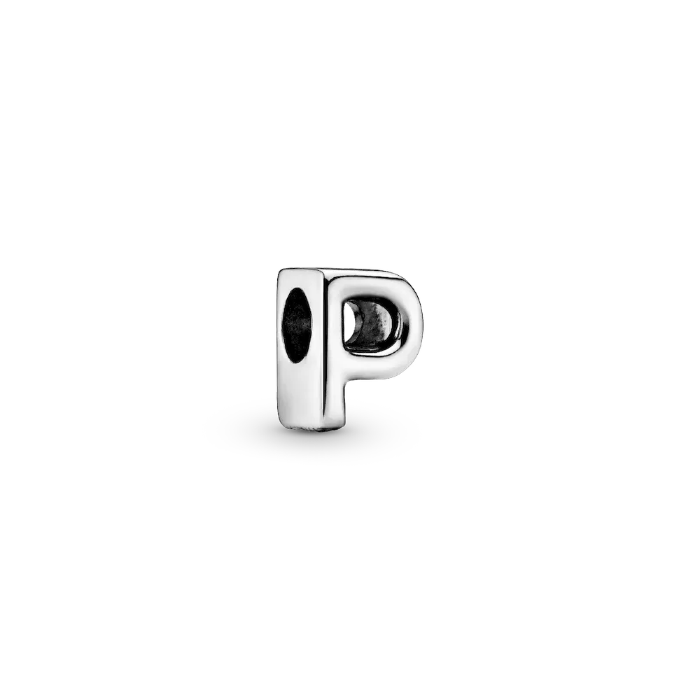 Letter P Alphabet Charm