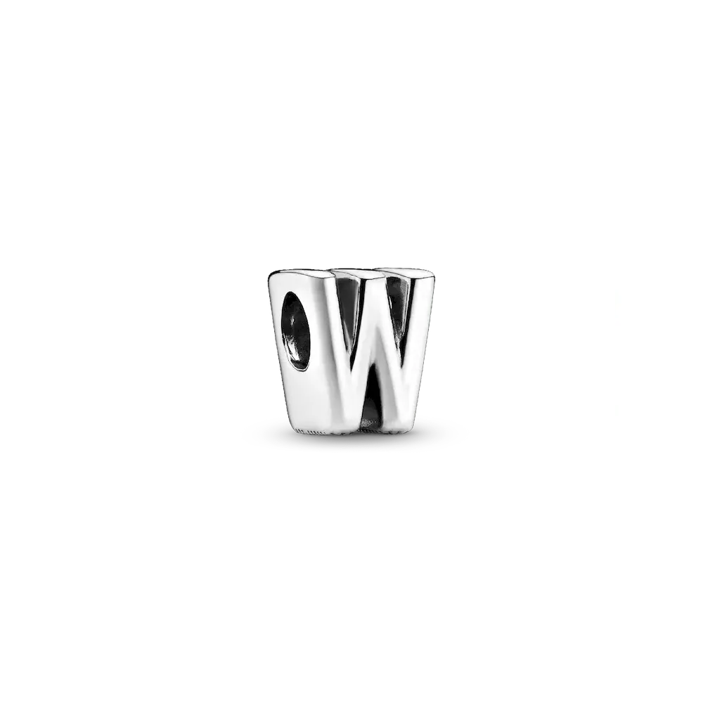 Letter W Alphabet Charm