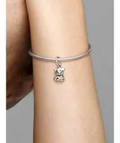 Alternative view of Labrador Puppy Dog Dangle Charm