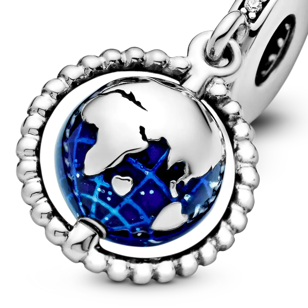 Spinning Globe Dangle Charm - Image 5