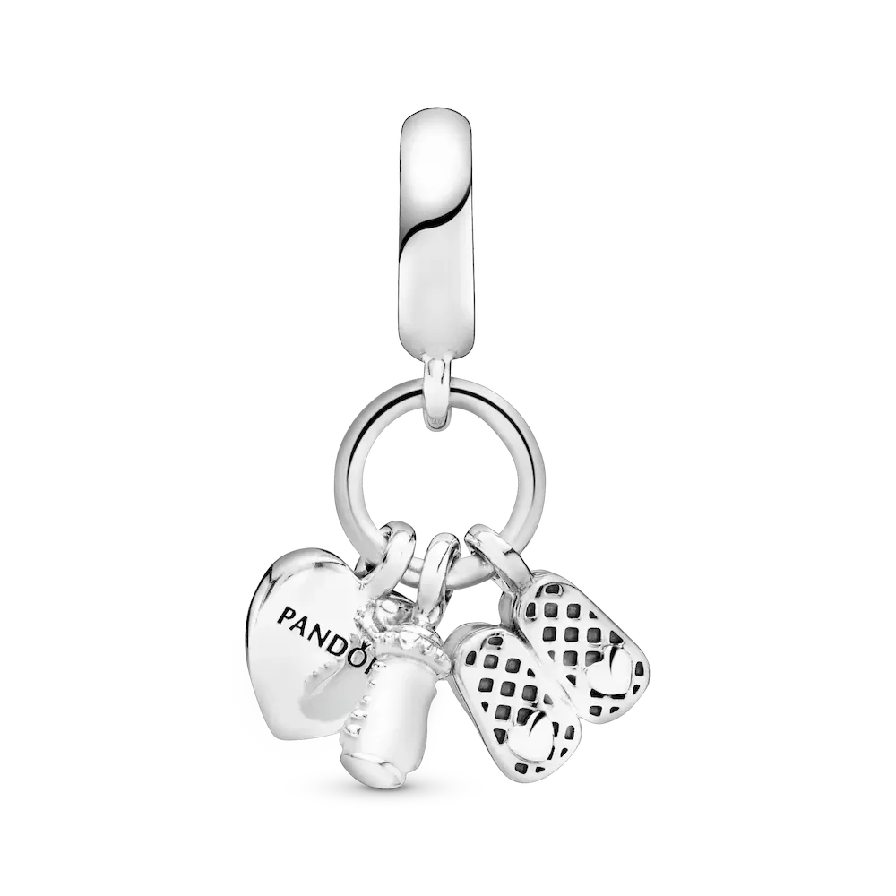 Baby Bottle and Shoes Dangle Charm - Image 7
