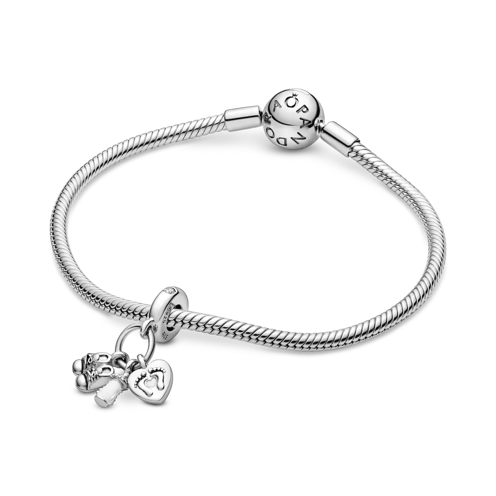 Baby Bottle and Shoes Dangle Charm - Image 6