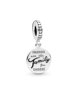Friends Are Family Dangle Charm