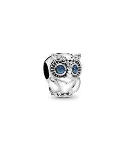 Sparkling Owl Charm