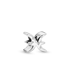 Sparkling Pisces Zodiac Charm