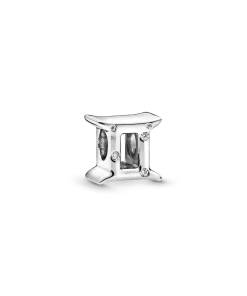 Gemini Zodiac Charm Studded Bracelet Set