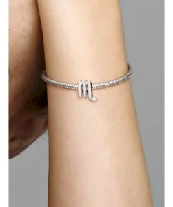 Alternative view of Sparkling Scorpio Zodiac Charm