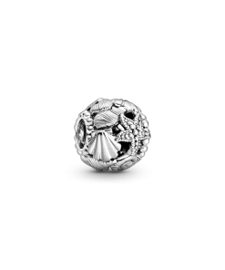 Openwork Starfish, Shells & Hearts Charm