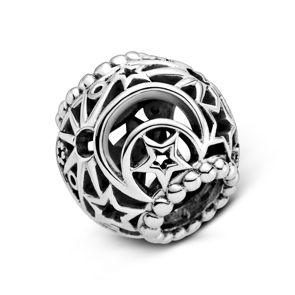 Openwork Sun, Stars & Moon Charm - Image 6