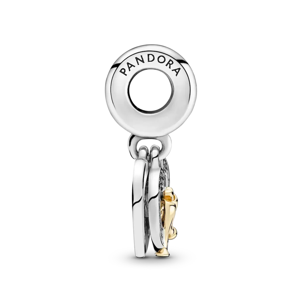 Two-tone Happy Anniversary Dangle Charm - Image 4