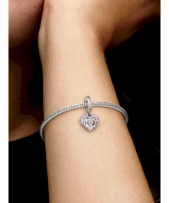 Alternative view of Heart & Mom Dangle Charm