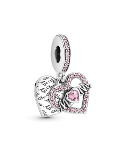 Heart & Mom Dangle Charm