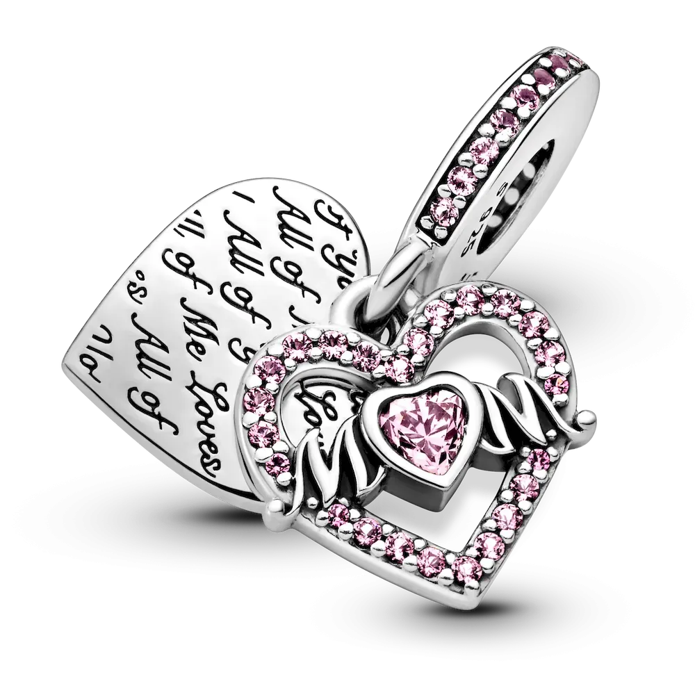 Heart & Mom Dangle Charm - Image 7
