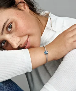 Alternative view of Blue Globe Clip Charm