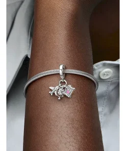 Alternative view of Airplane, Globe & Suitcase Dangle Charm