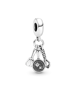 Spatula, Frying Pan & Whisk Dangle Charm