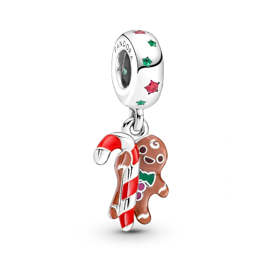 Gingerbread Man Dangle Charm