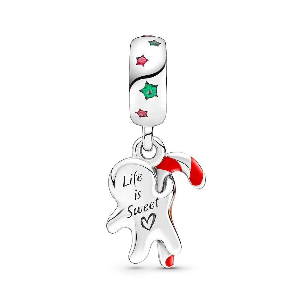 Gingerbread Man Dangle Charm - Image 4