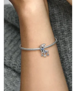 Alternative view of Star & Crescent Moon Charm