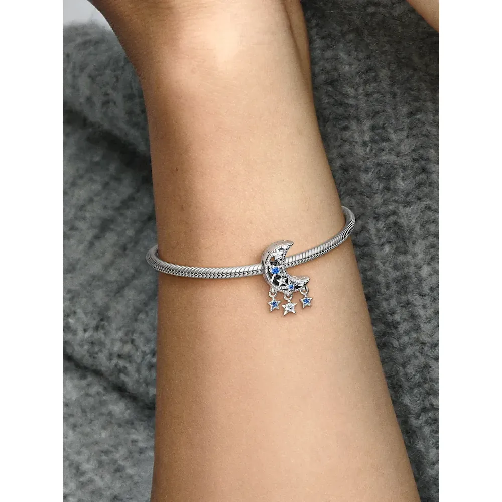 Star & Crescent Moon Charm - Image 2