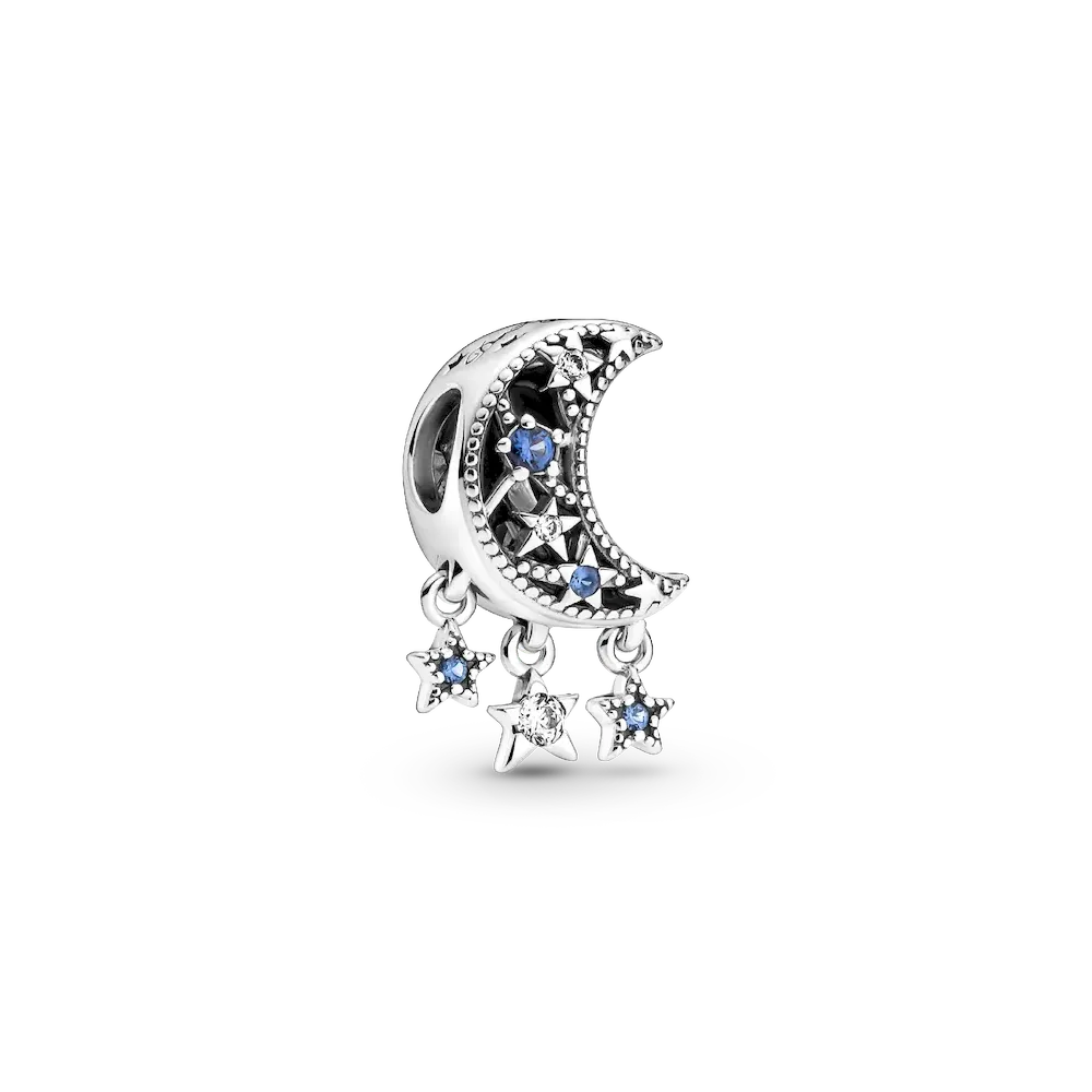 Star & Crescent Moon Charm