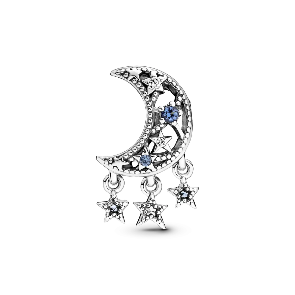 Star & Crescent Moon Charm - Image 4